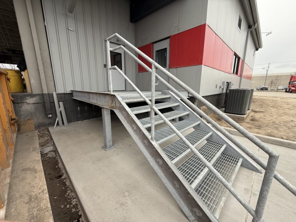 metal fabrication - stair rails